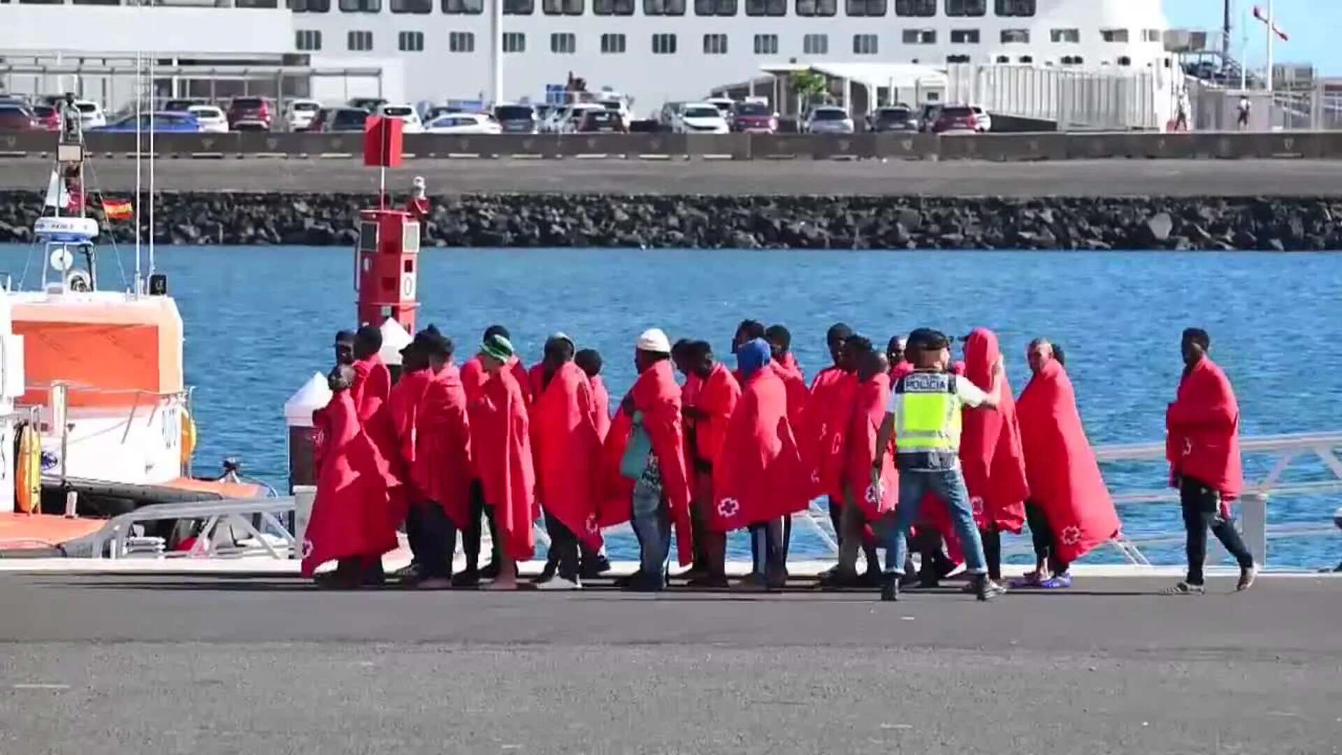 250 migrantes de 4 embarcaciones, rescatados en Lanzarote