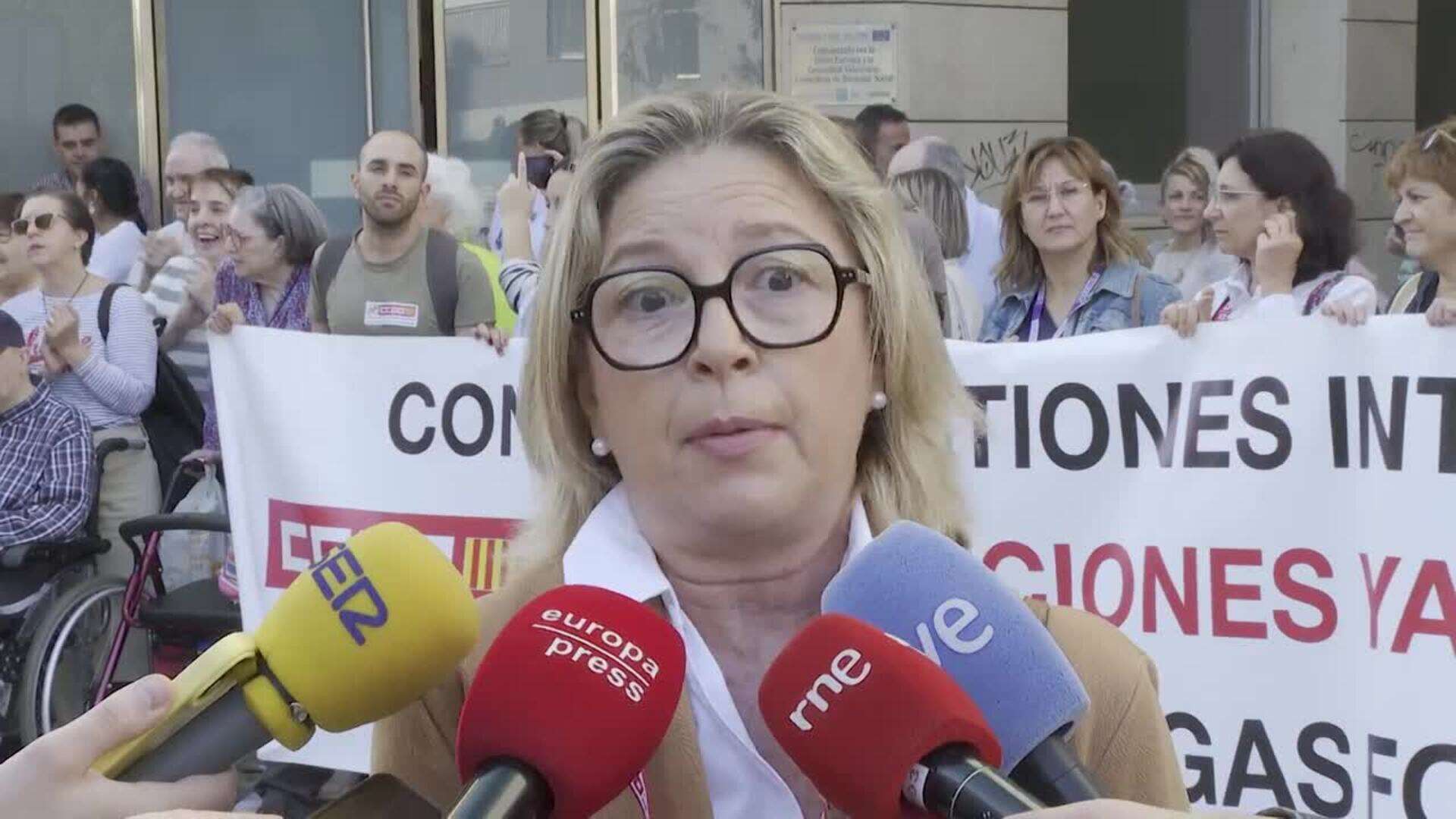 Trabajadores de residencias concertadas denuncian que sus condiciones están 