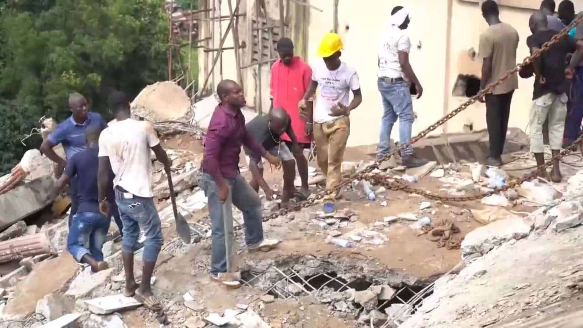 Al menos ocho muertos, incluidos tres niños, en un derrumbe de un edificio en Sierra Leona