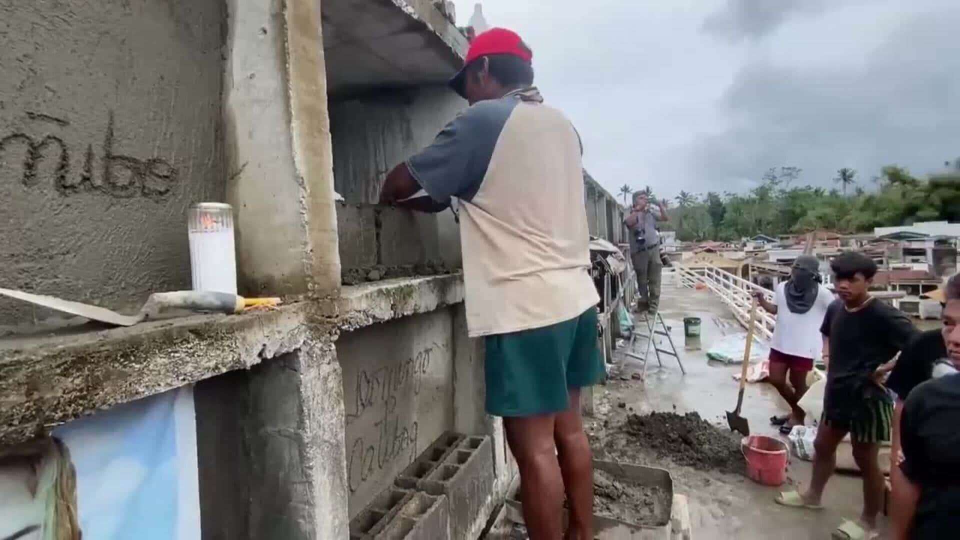 Filipinas aún se recupera del ciclón Trami y ya debe hacer frente a una nueva tormenta, Kong-rey