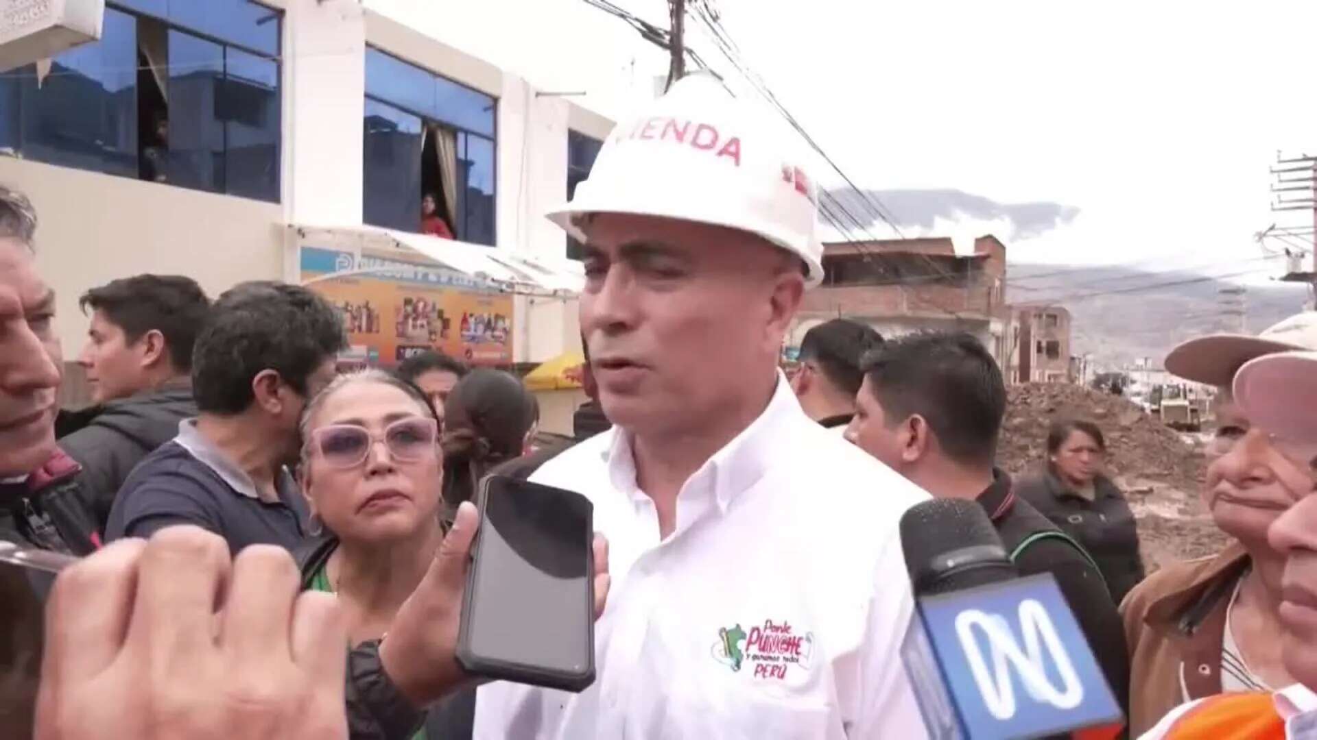 La intensa lluvia en Huánuco causa una inundación que arrasa 30 casas