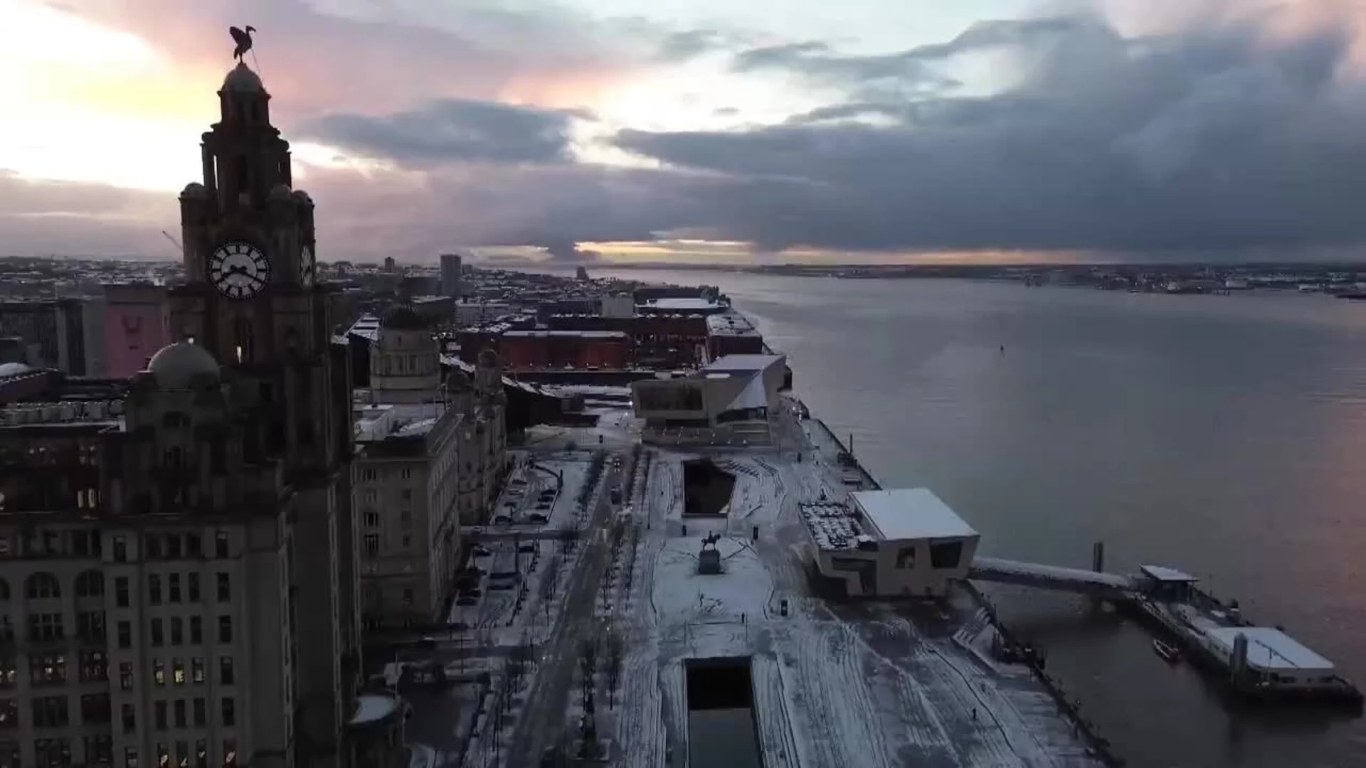 Nuevos avisos amarillos por nieve y hielo en Irlanda del Norte y la costa oeste de Gran Bretaña