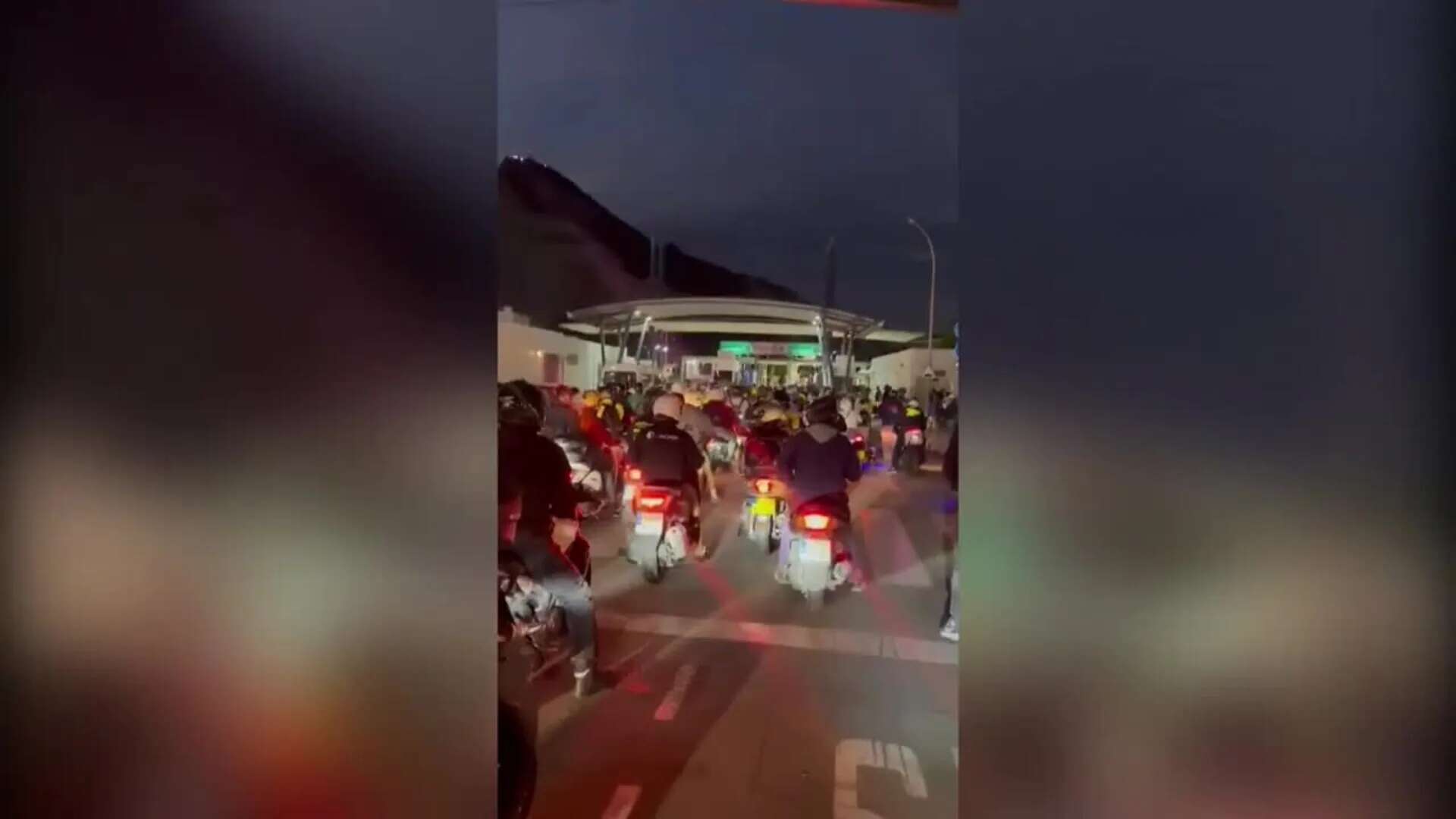 Retenciones esta madrugada en el acceso fronterizo a Gibraltar