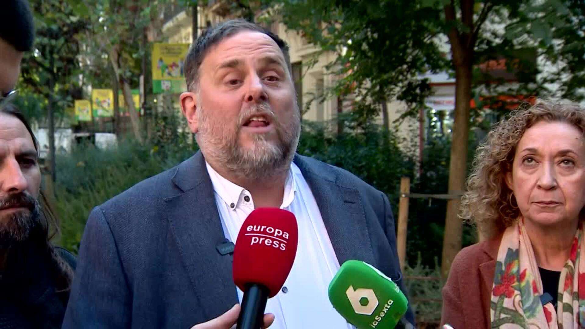 Junqueras propone una comisión para evaluar cada 6 meses los pactos con Sánchez e Illa