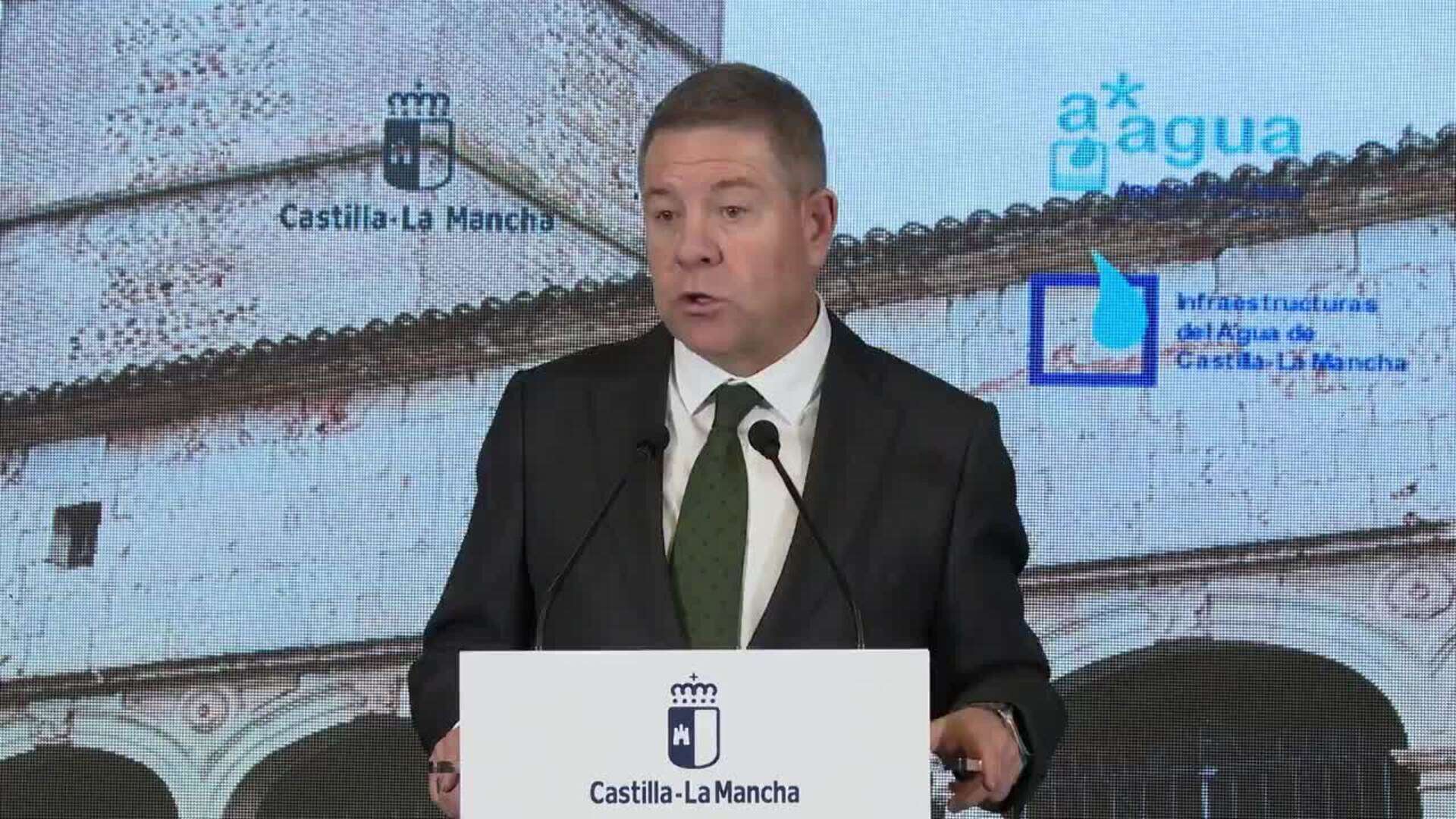 García-Page urge a aprobar las reglas de explotación del trasvase Tajo-Segura