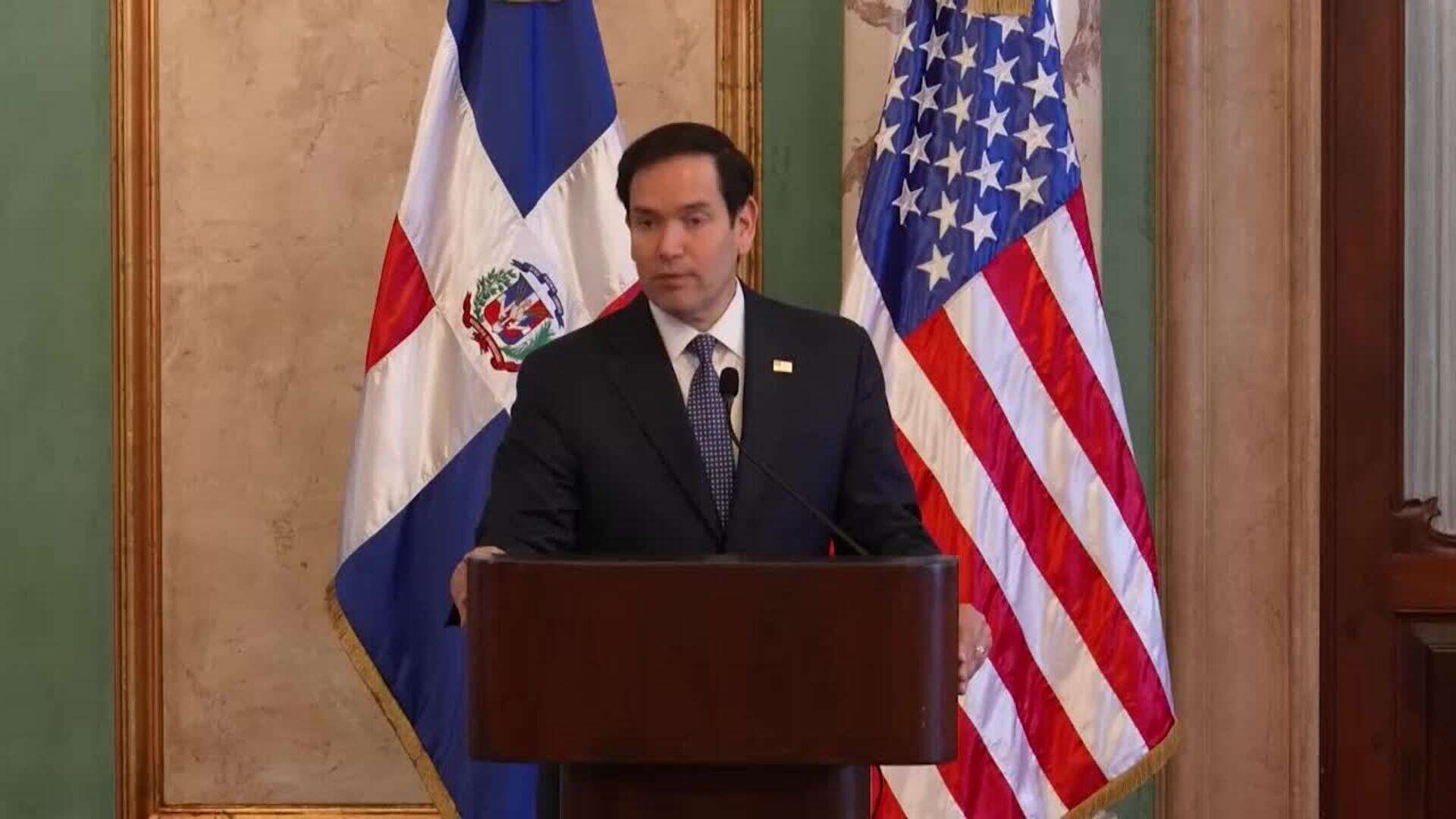 Marco Rubio afirma que la solución a la crisis en Haití está en manos de su pueblo y 