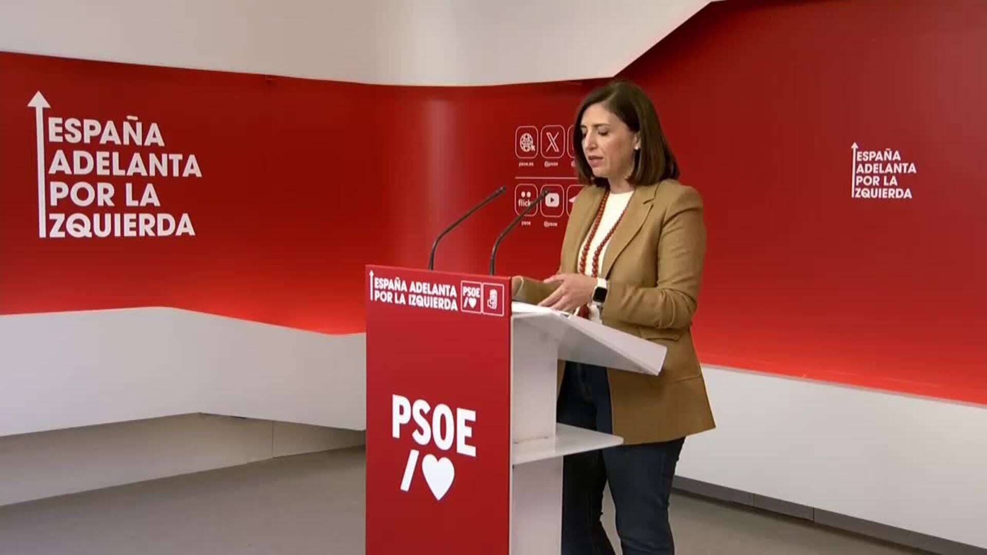 El PSOE acusa al PP de ir 