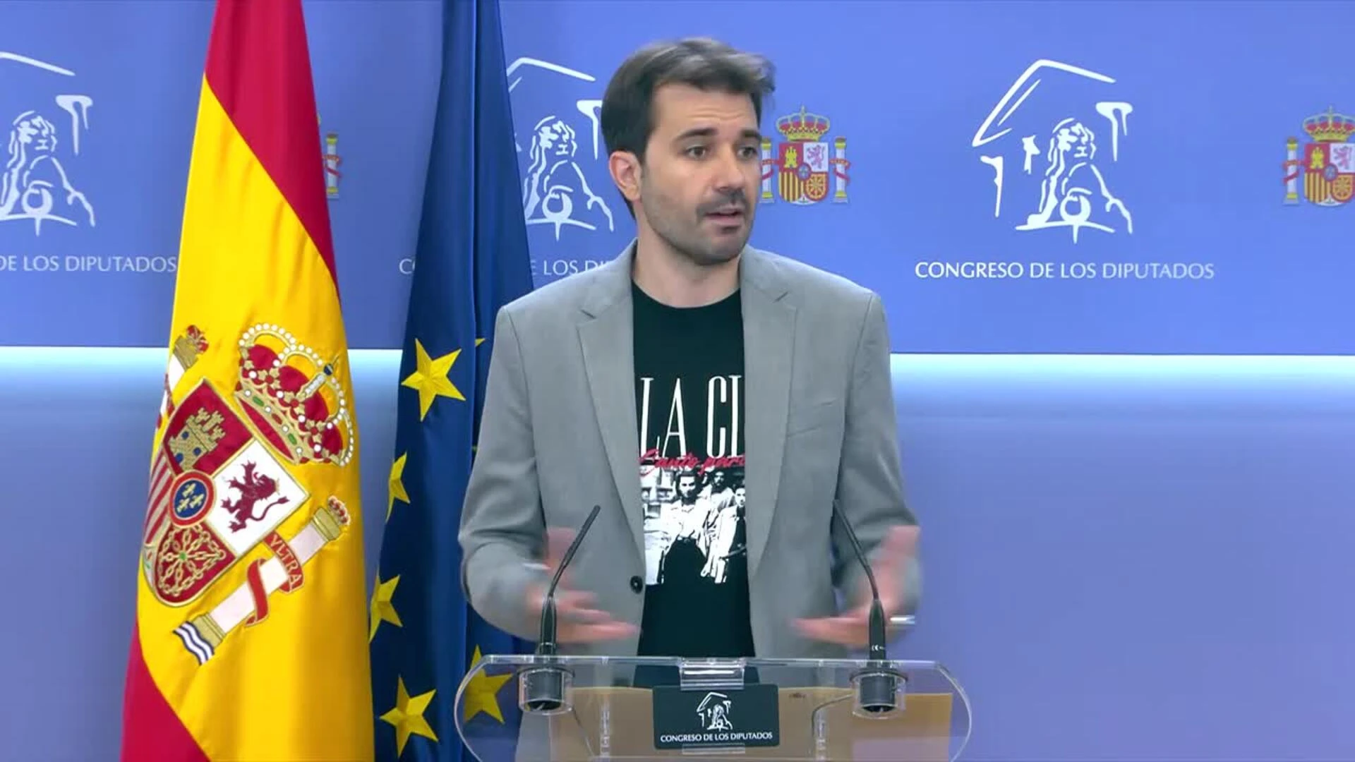 Podemos cuestiona el anuncio sobre la Ley Mordaza: 