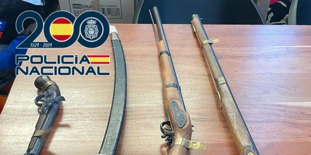 Detienen a un fugitivo británico con armas históricas en Valencia tras cambiar su aspecto