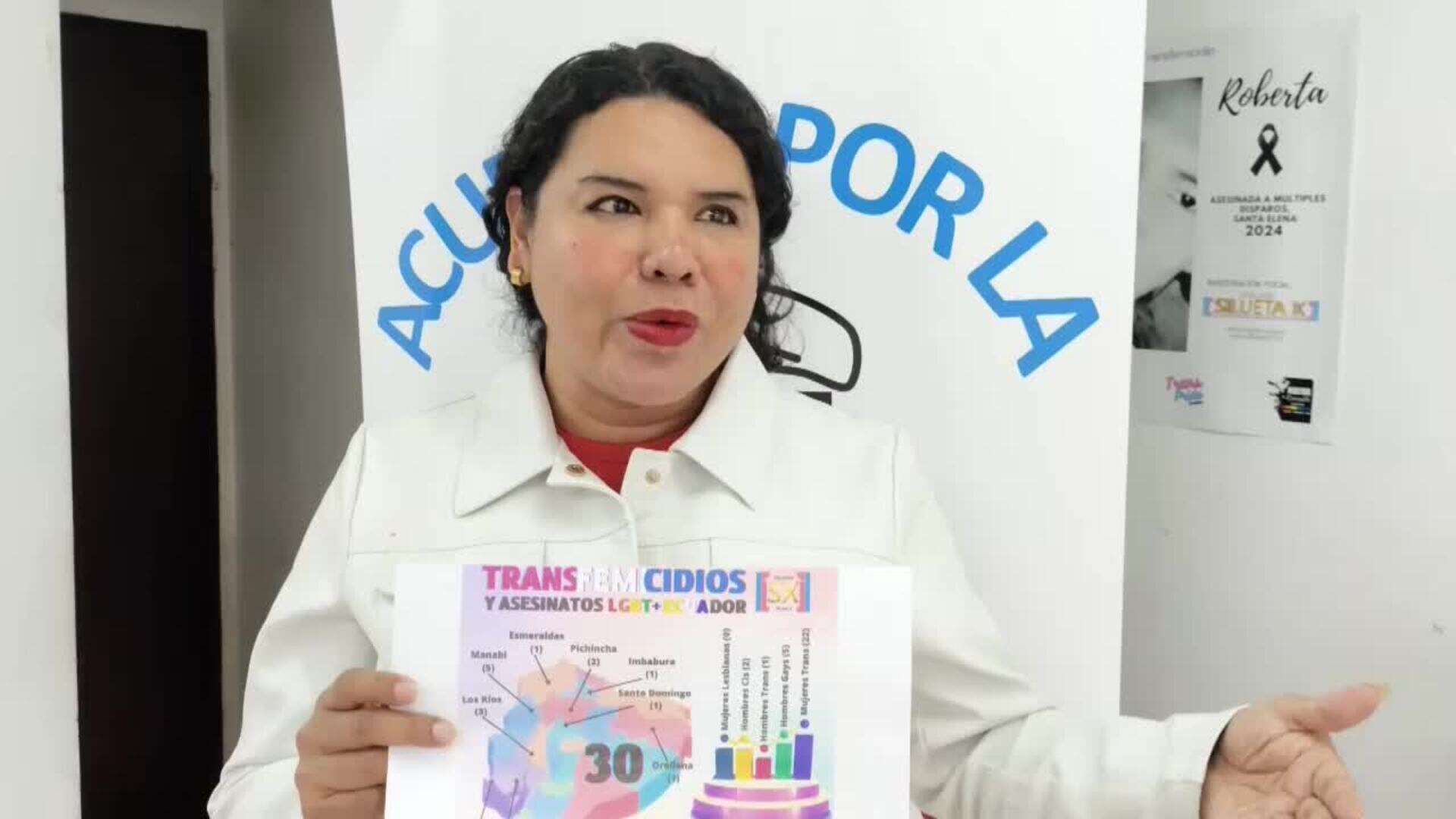 Colectivo señala al menos 30 asesinatos de personas LGBT+ en Ecuador durante 2024