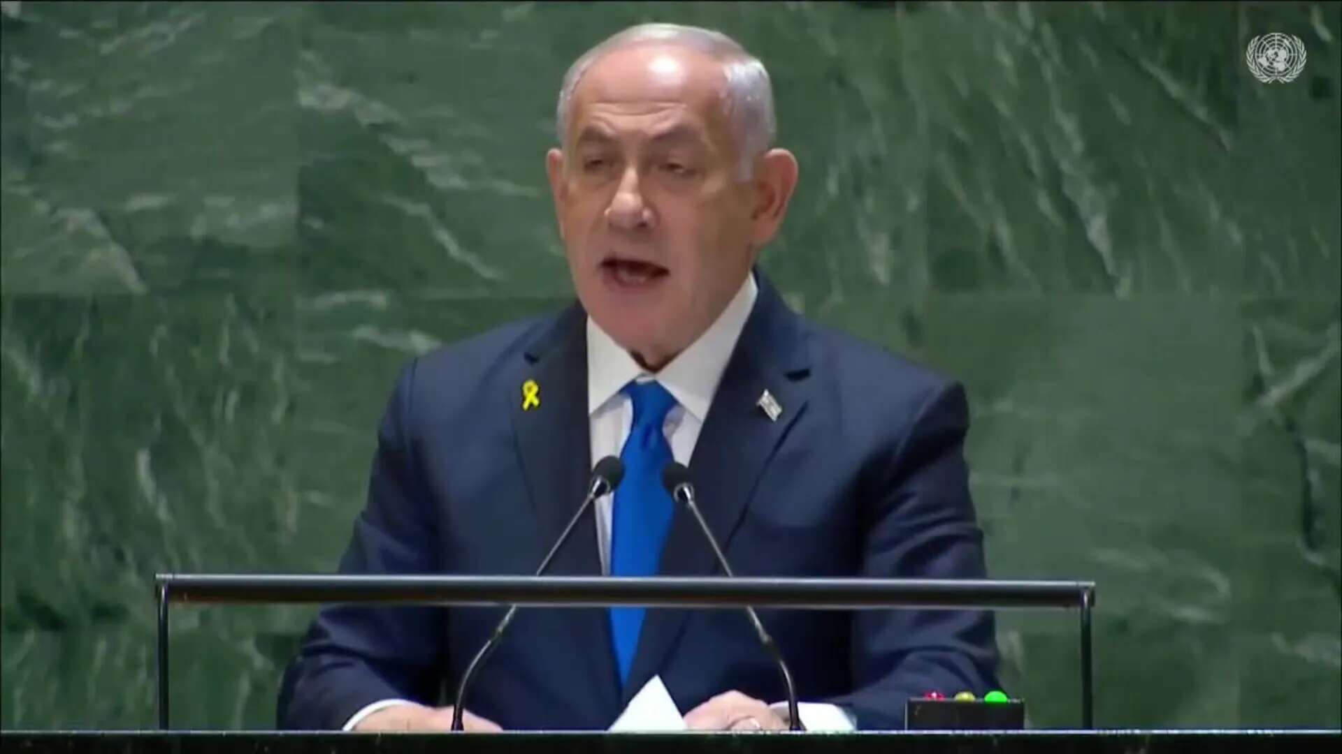 Netanyahu dice en la ONU que Israel 