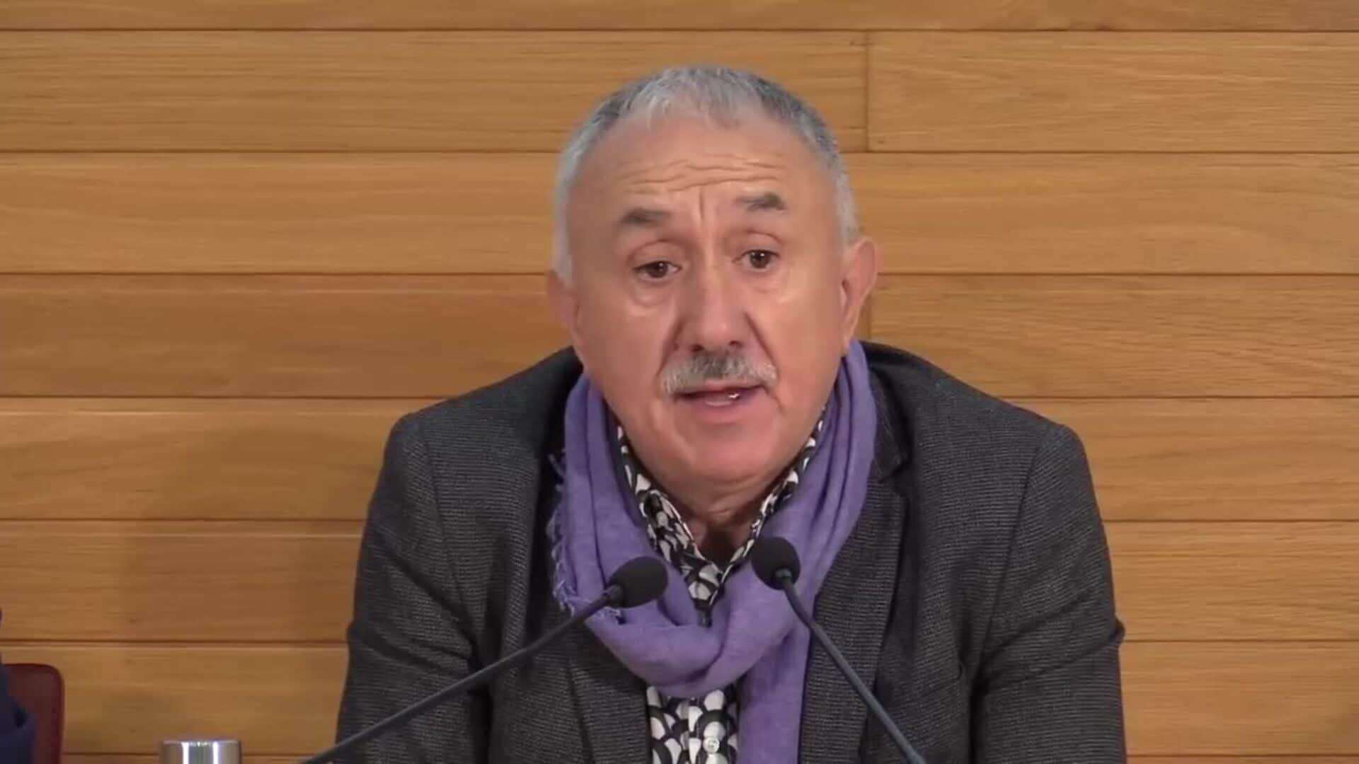 Álvarez (UGT): Los políticos y responsables públicos tenemos que predicar con el ejemplo