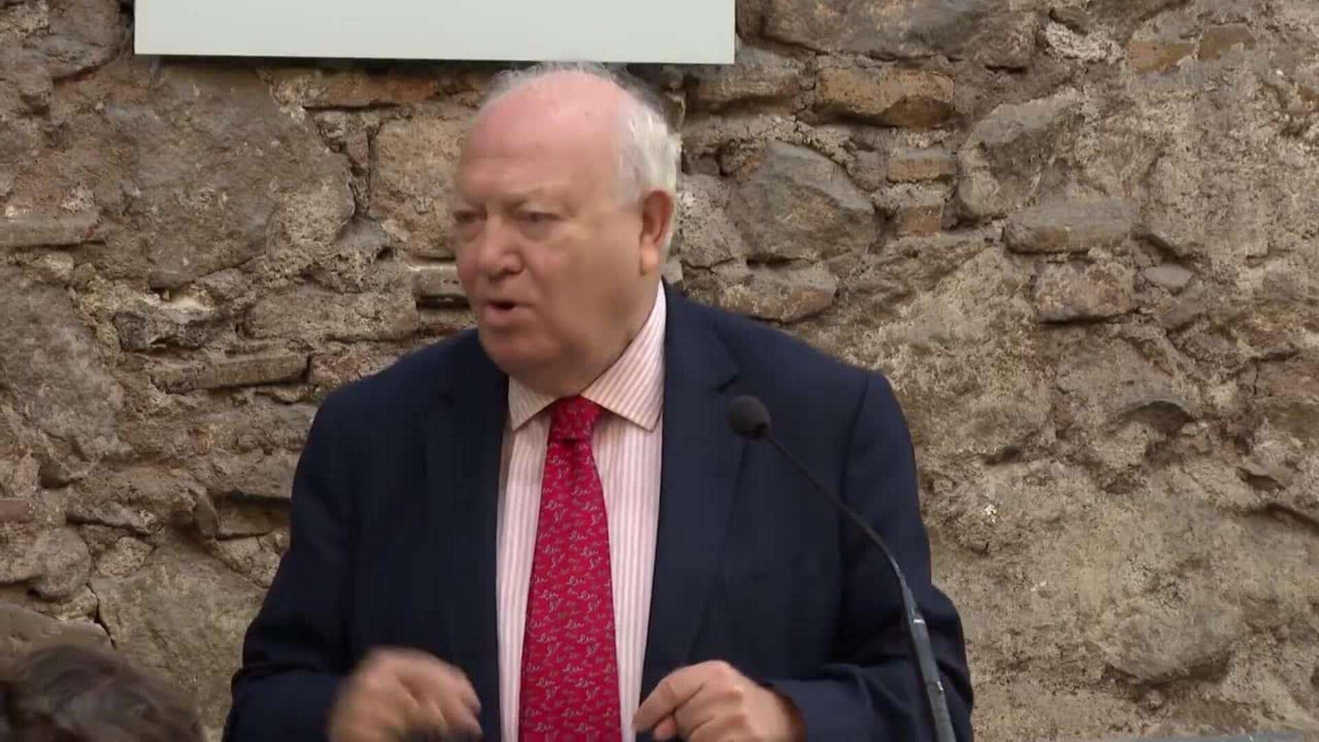 Moratinos advierte del peligro de una tercera guerra mundial