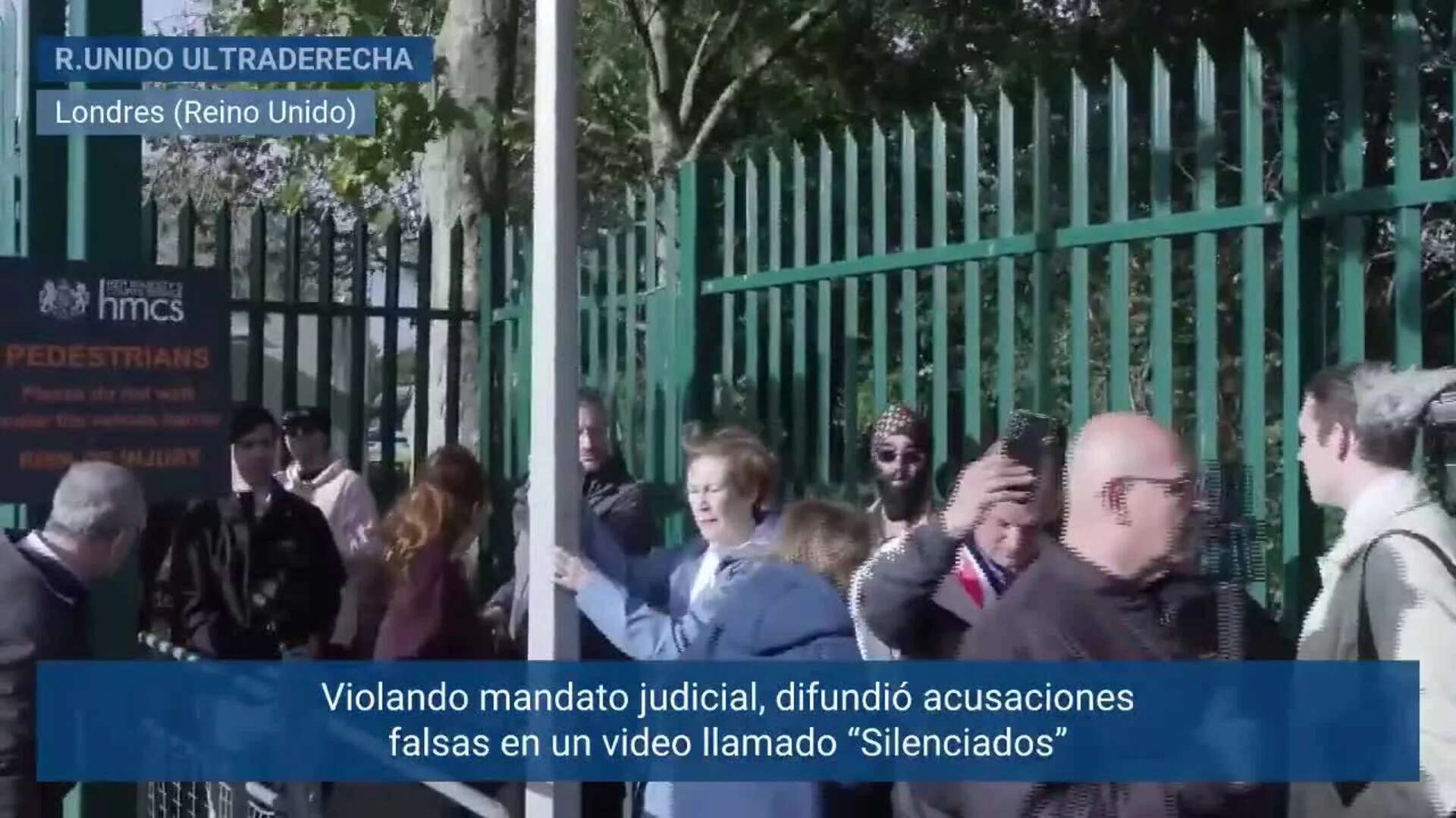 Ultraderechista británico admite desacato al repetir infamias sobre un refugiado sirio