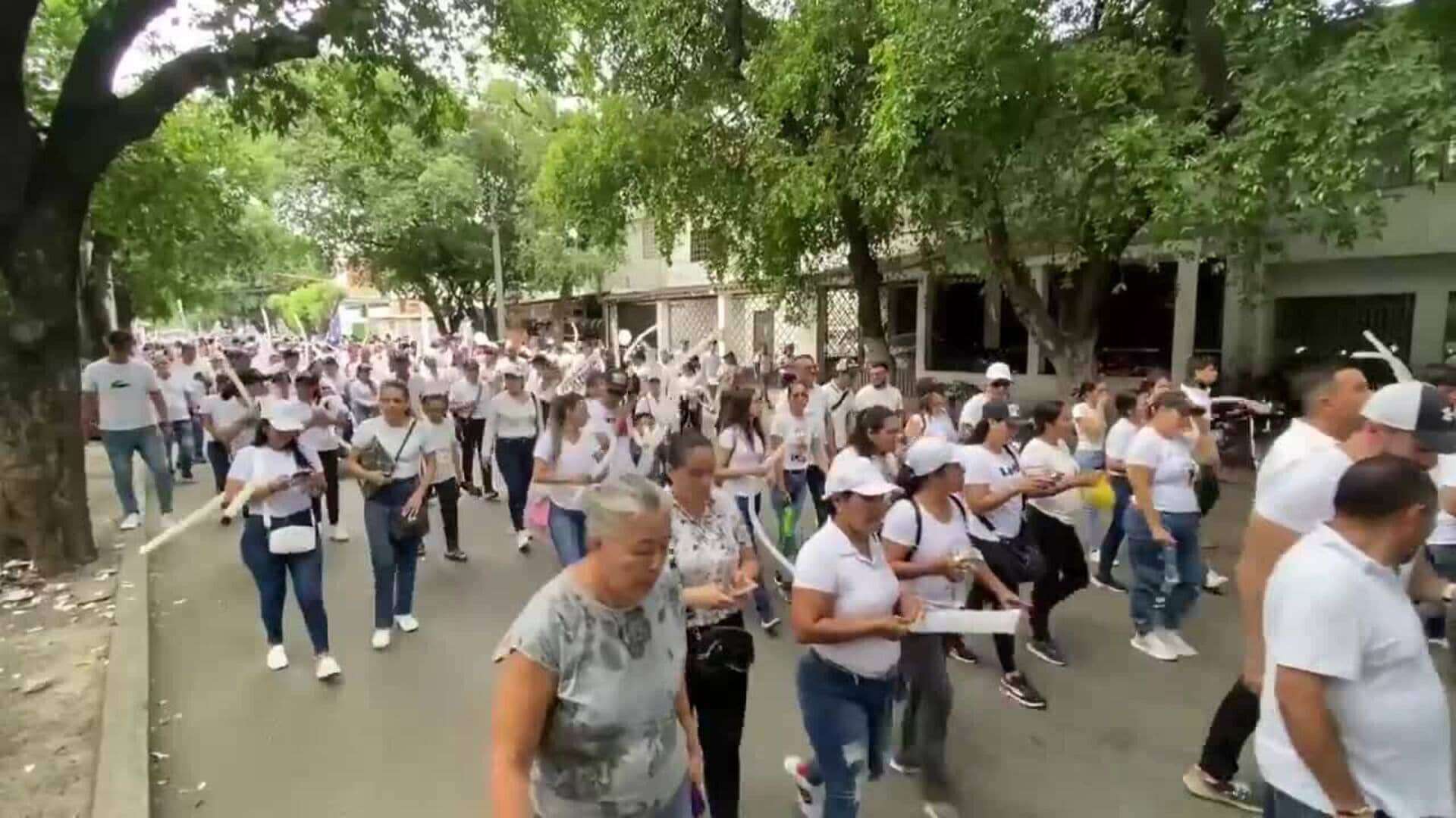 Miles de personas marchan en Cúcuta para exigir paz y seguridad ante el aumento de la violencia