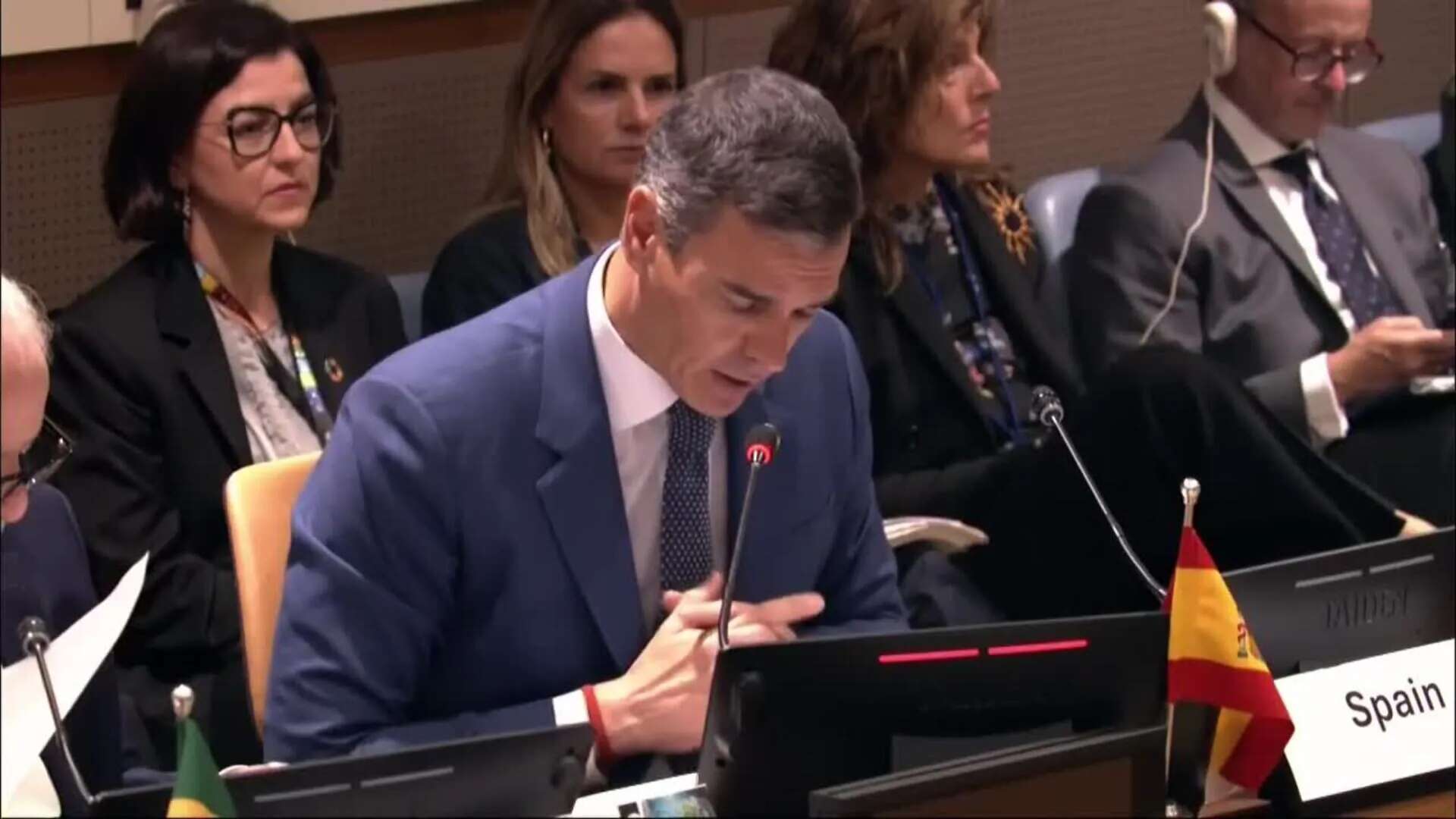 Sánchez llama en la ONU a movilizarse y unir fuerzas contra los extremismos y los bulos