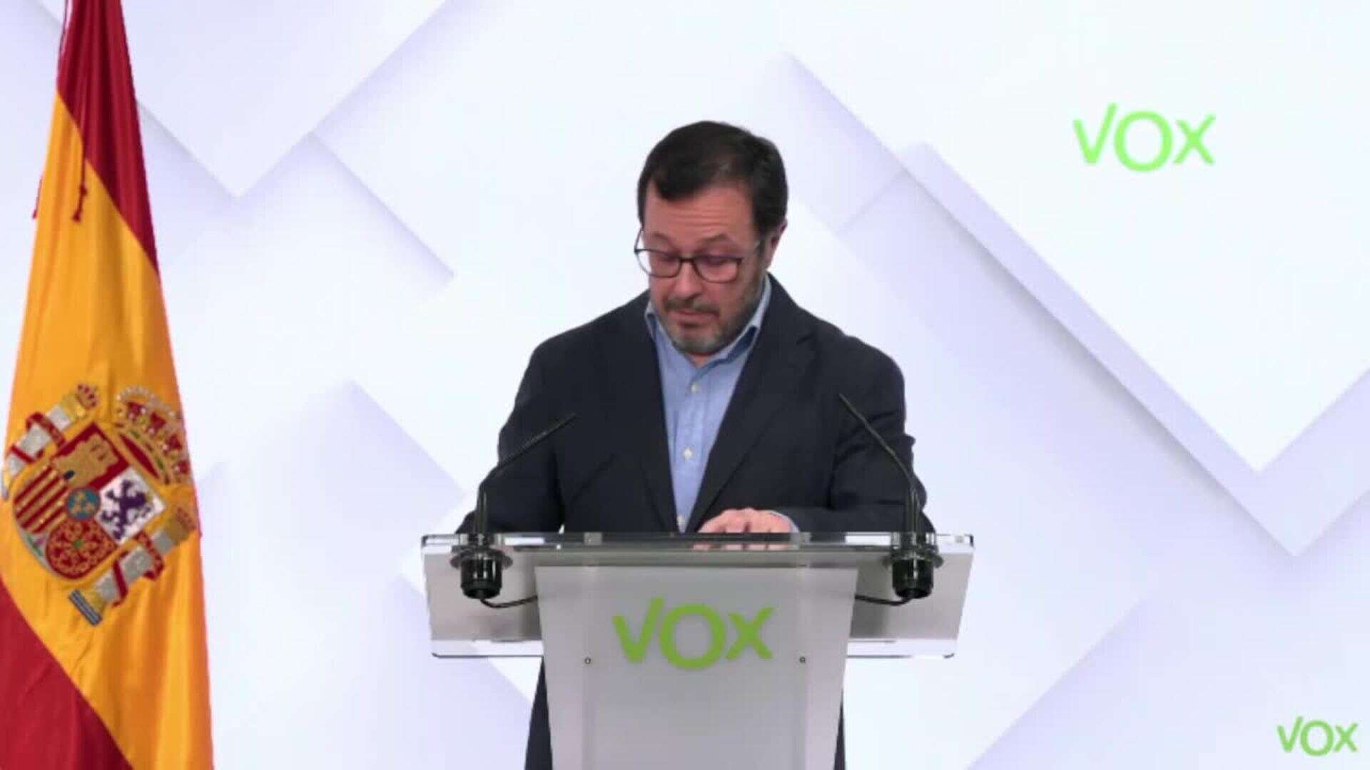 Vox cree que España está camino de 