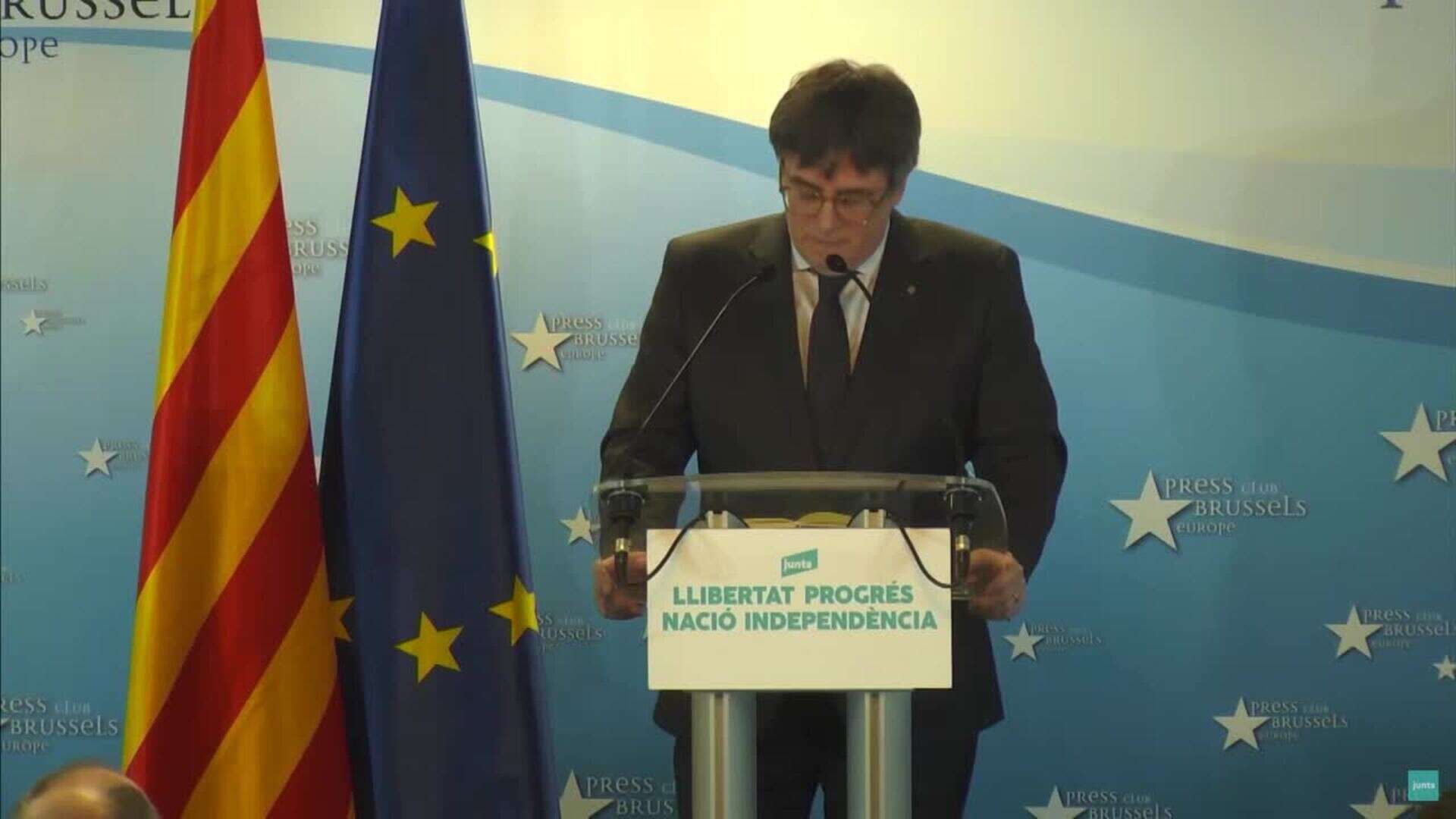 Puigdemont anuncia que no negociará los Presupuestos con el PSOE y pedirán reunión en Suiza