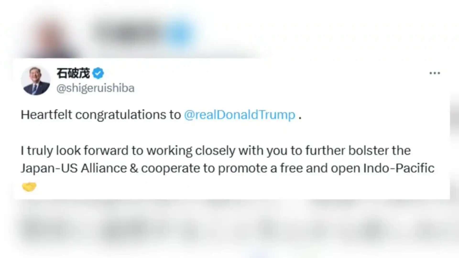 Asia felicita a Donald Trump en medio de la incertidumbre ante su segundo mandato