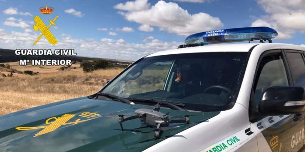 Localizan con un dron con cámara térmica a seis jóvenes implicados en una riña tumultuaria en unas fiestas