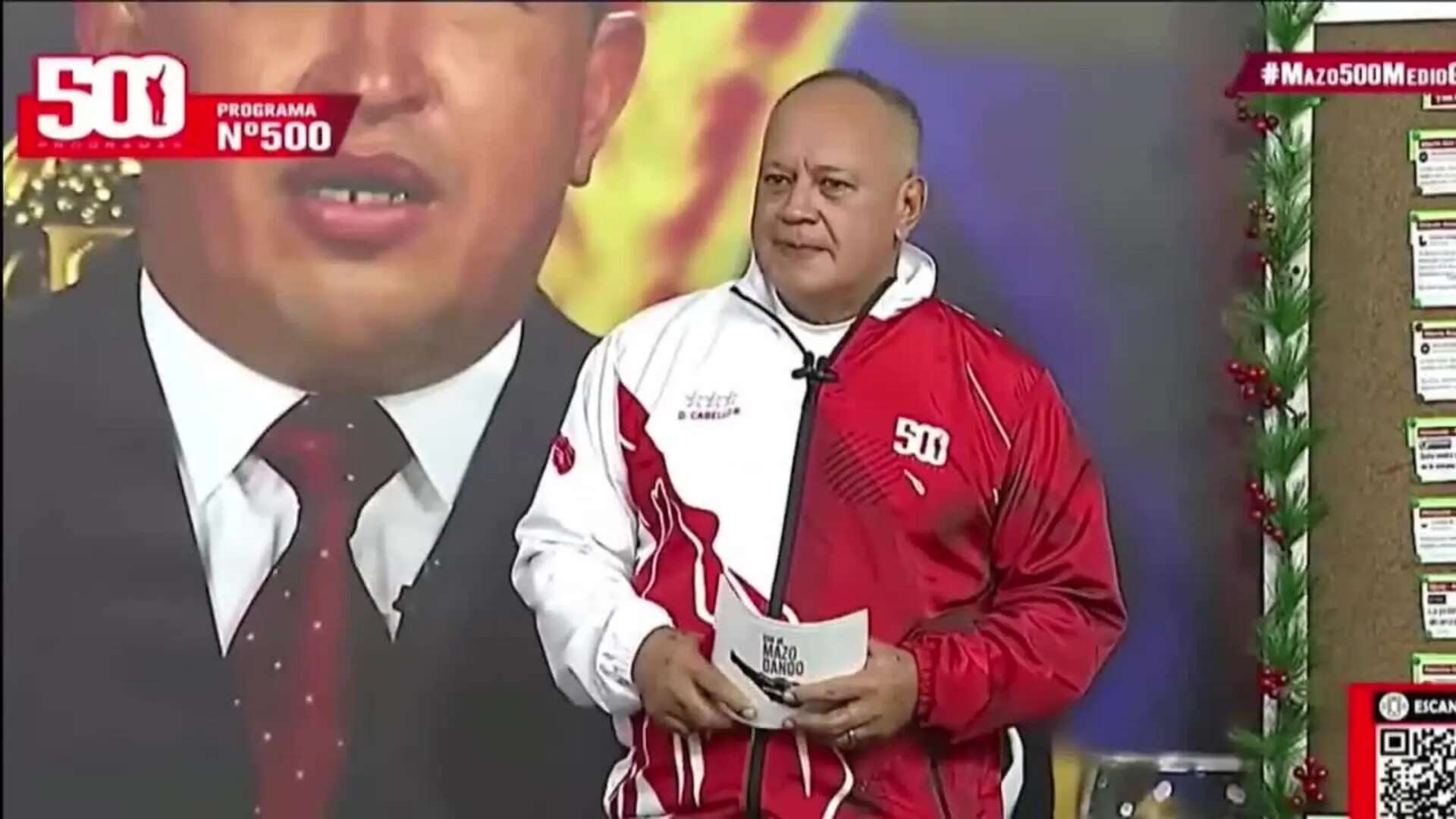 Diosdado Cabello llama 