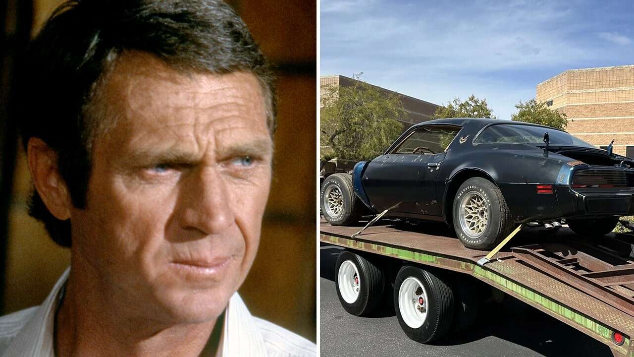 Movie prop car used by Steve McQueen is up for sale in Arizona, untouched for over 40 years