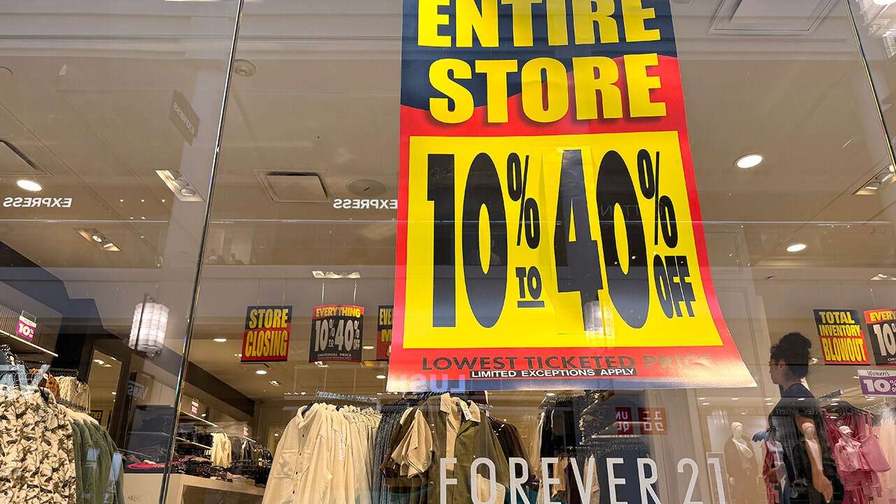 Retailer Forever 21 files for bankruptcy for second time in 6 years