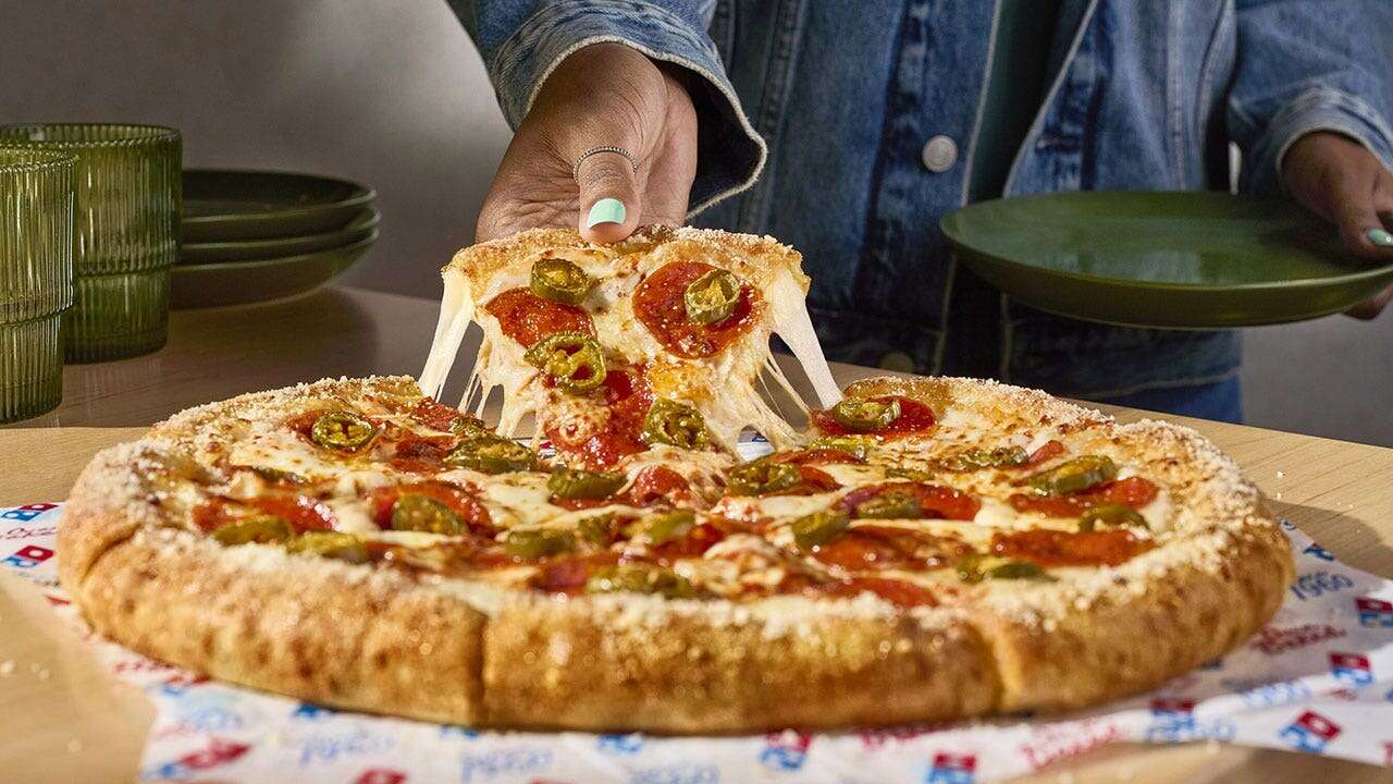 Domino's Pizza debuts stuffed crust in effort to boost sales