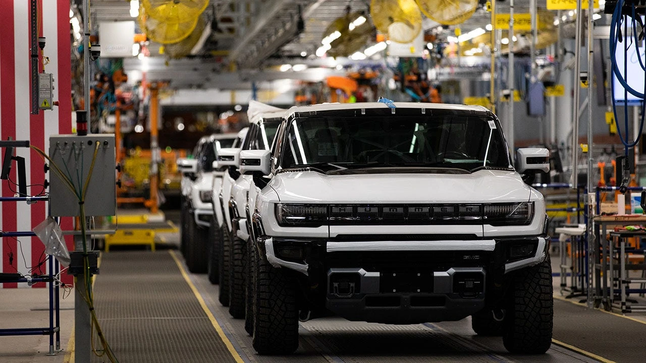GM temporarily lays off 200 workers at all-EV plant