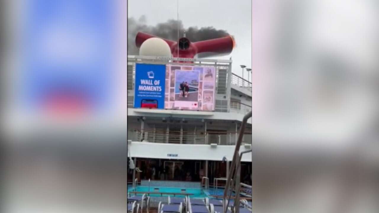 Carnival Freedom cruise ship catches fire for second time in less than 2 years