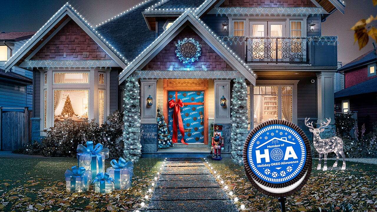 Oreo giving $100K in prizes to people who decorate early for the holidays