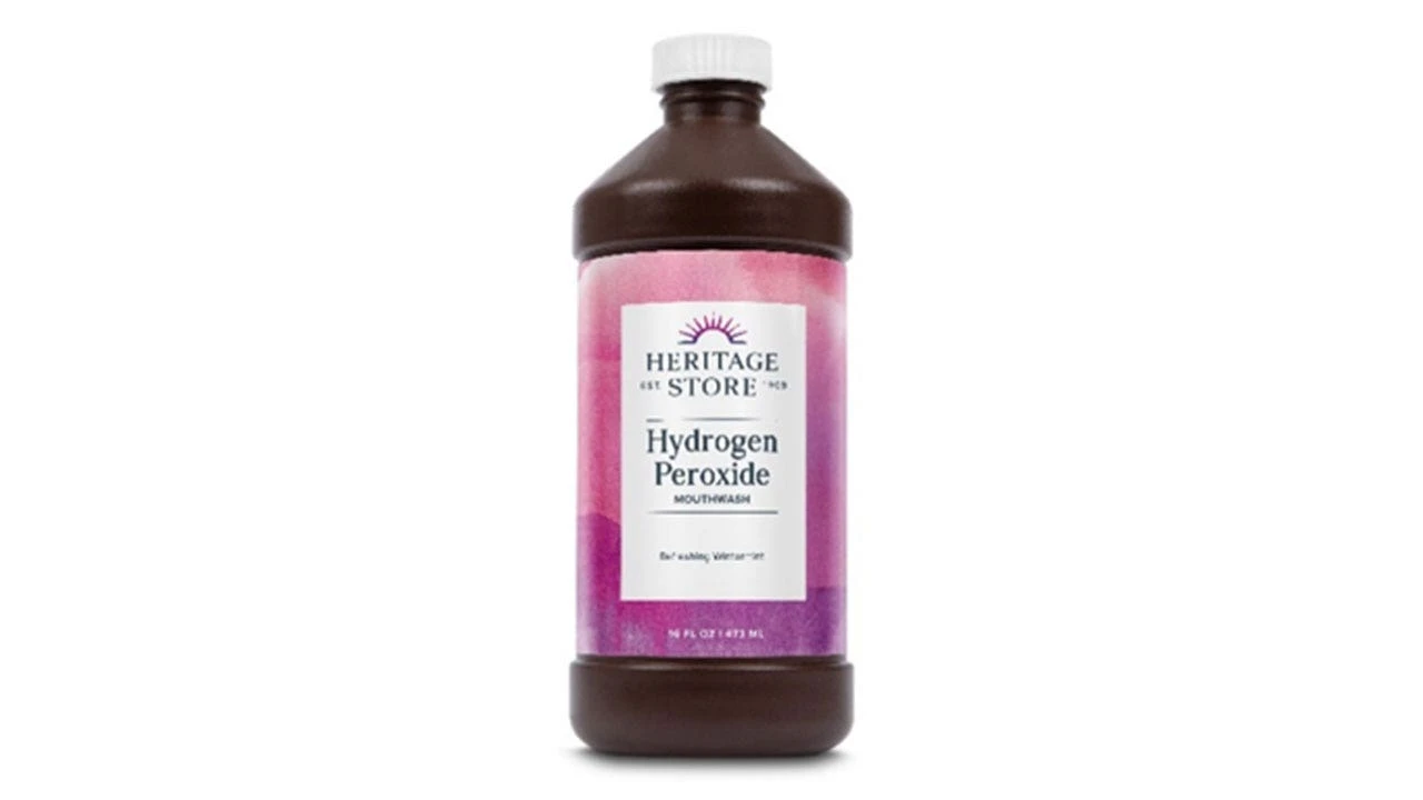 Heritage Store hydrogen peroxide mouthwashes recalled due to child packaging violation, risk of poisoning