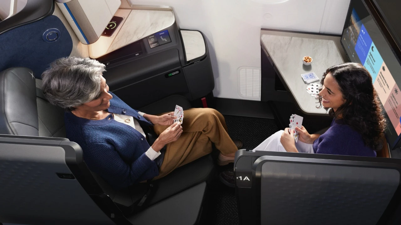 United Airlines unveils luxury business class suites with caviar service