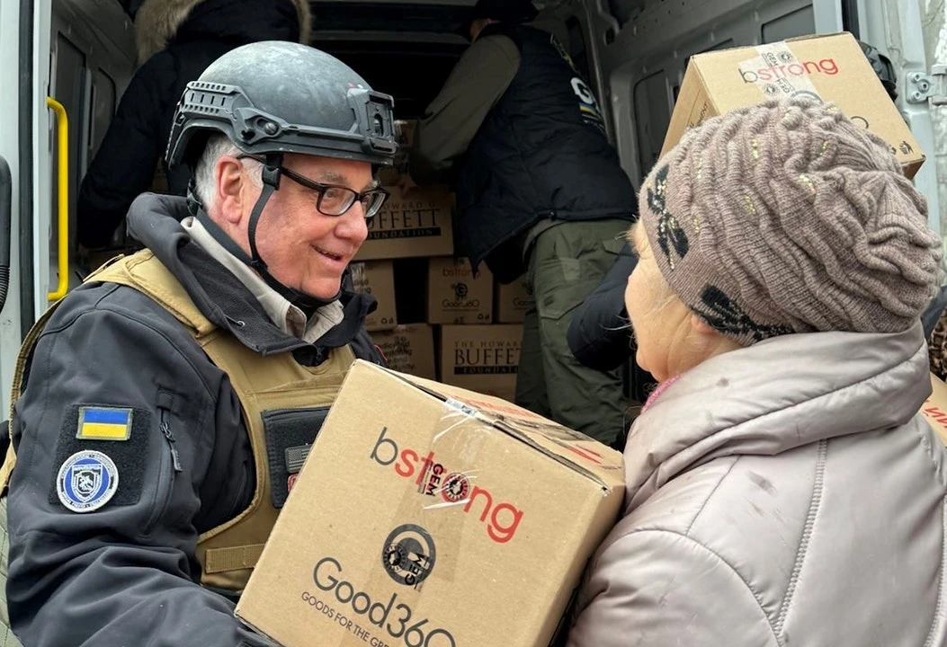 Howard Buffett says private sector can increase investment in Ukraine