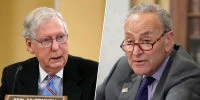 WATCH: Schumer, McConnell offer opposing views on voting rights bill in Senate