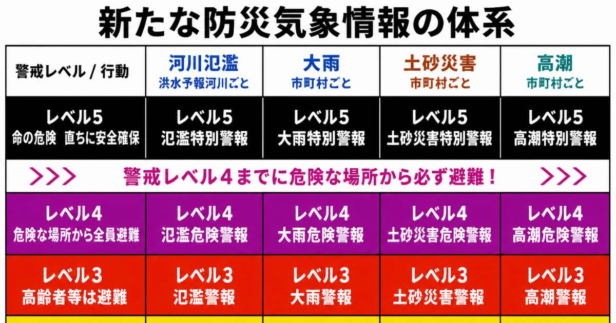 【空振りが激減】「レベル3土砂災害警報」が出たら要注意…これまでの”様子見”は命取りに？気象庁の歴史的アップデートを徹底解説