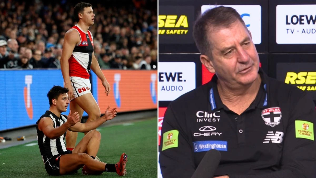 Ross Lyon questions AFL on ‘two sets of rules going around’