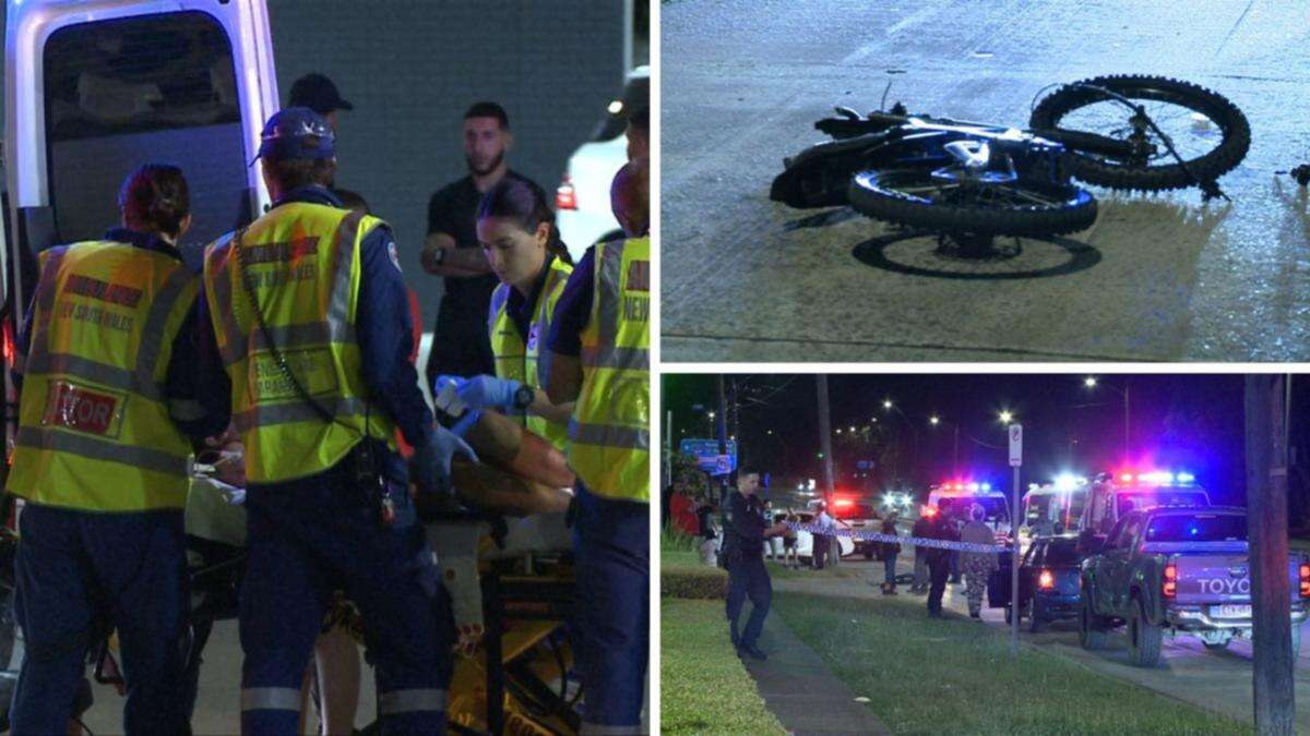 Teenager seriously injured in hit-and-run on Sydney road