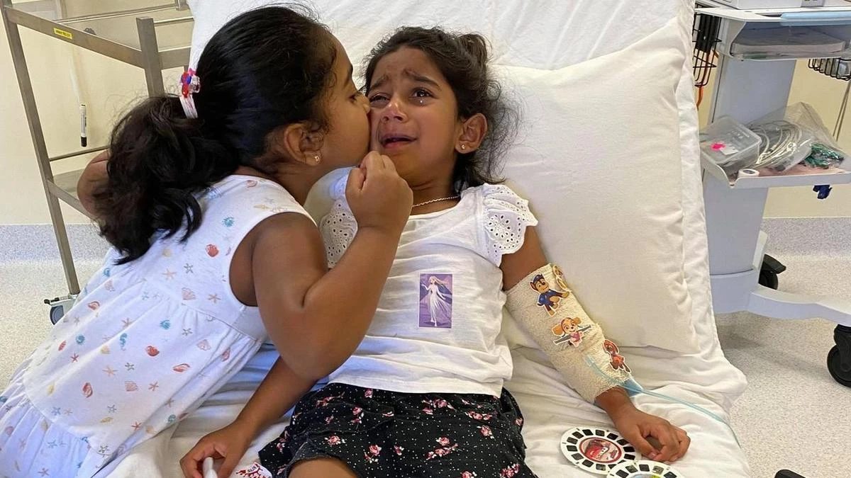 Biloela family toddler evacuated from Christmas Island had ‘untreated pneumonia’