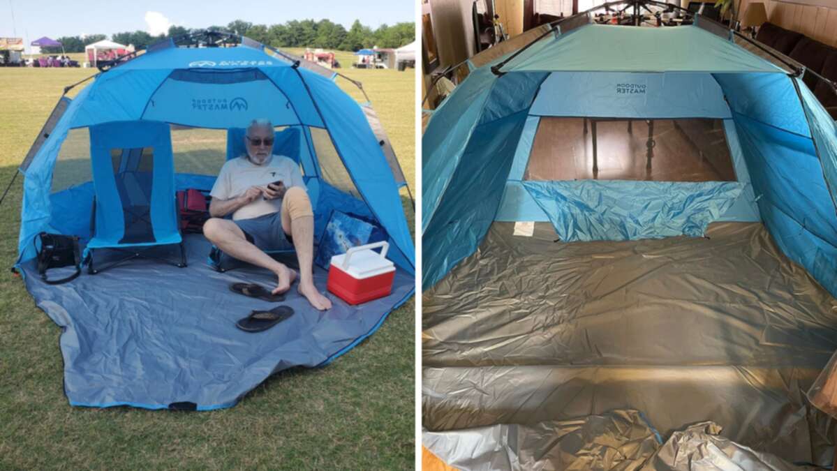 This four-person beach tent is going viral for the summer. Here’s why it’s so good