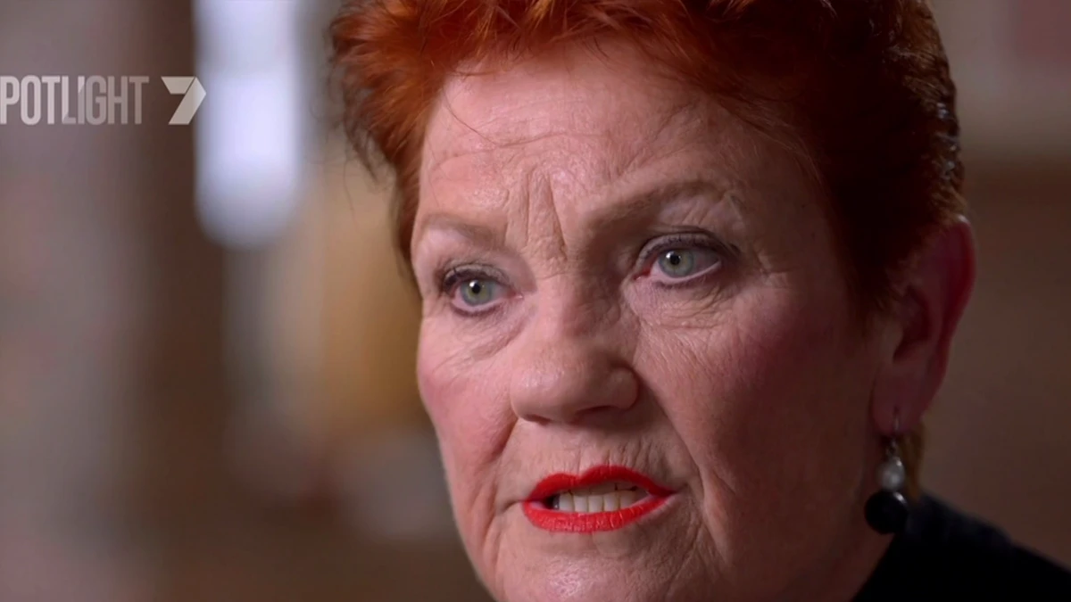 ‘I don’t turn up’: Hanson boasts about poor attendance record