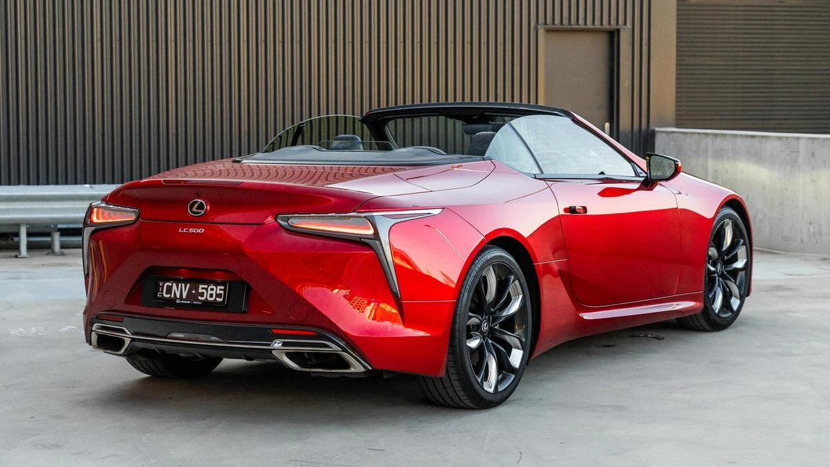 Lexus LC on sales pause in Australia as retirement nears