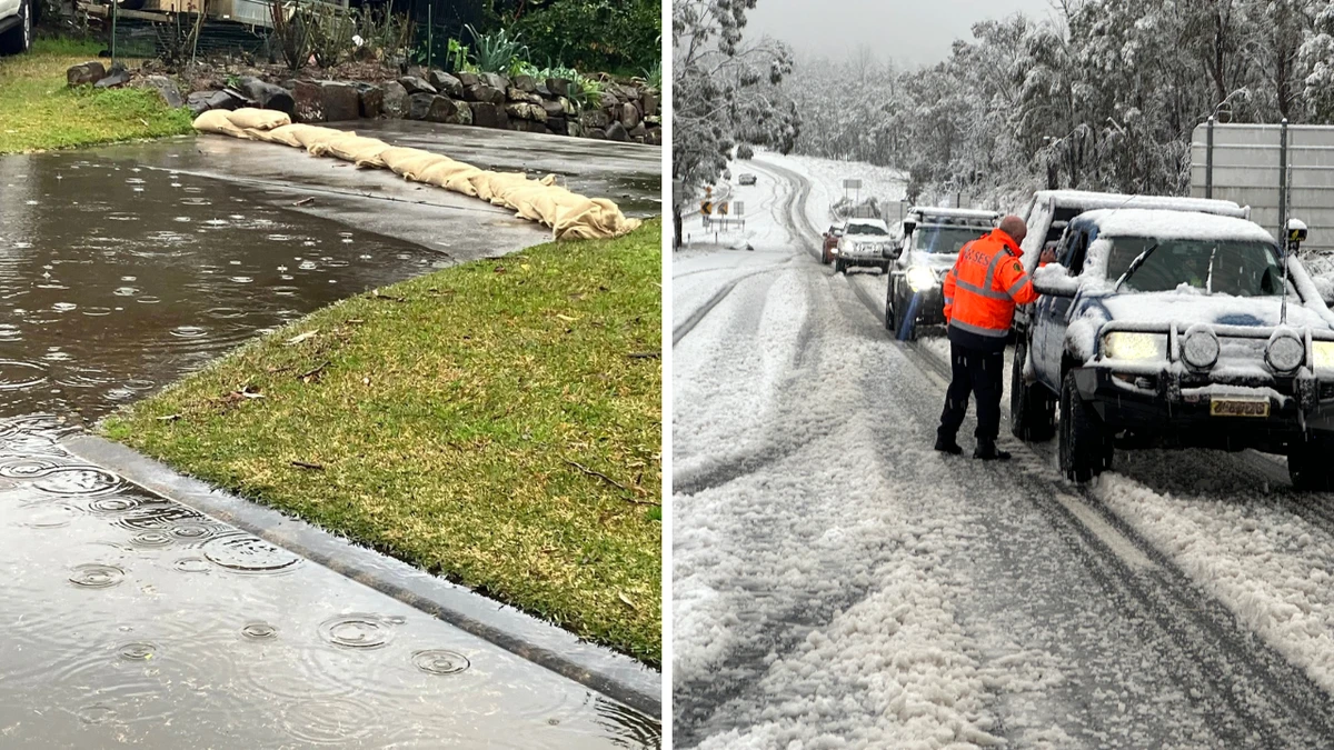 Desperate search underway after woman swept away in flood chaos