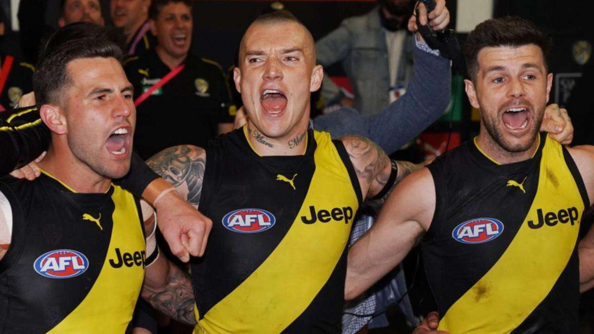 Richmond pull Dustin Martin back in for symbolic role