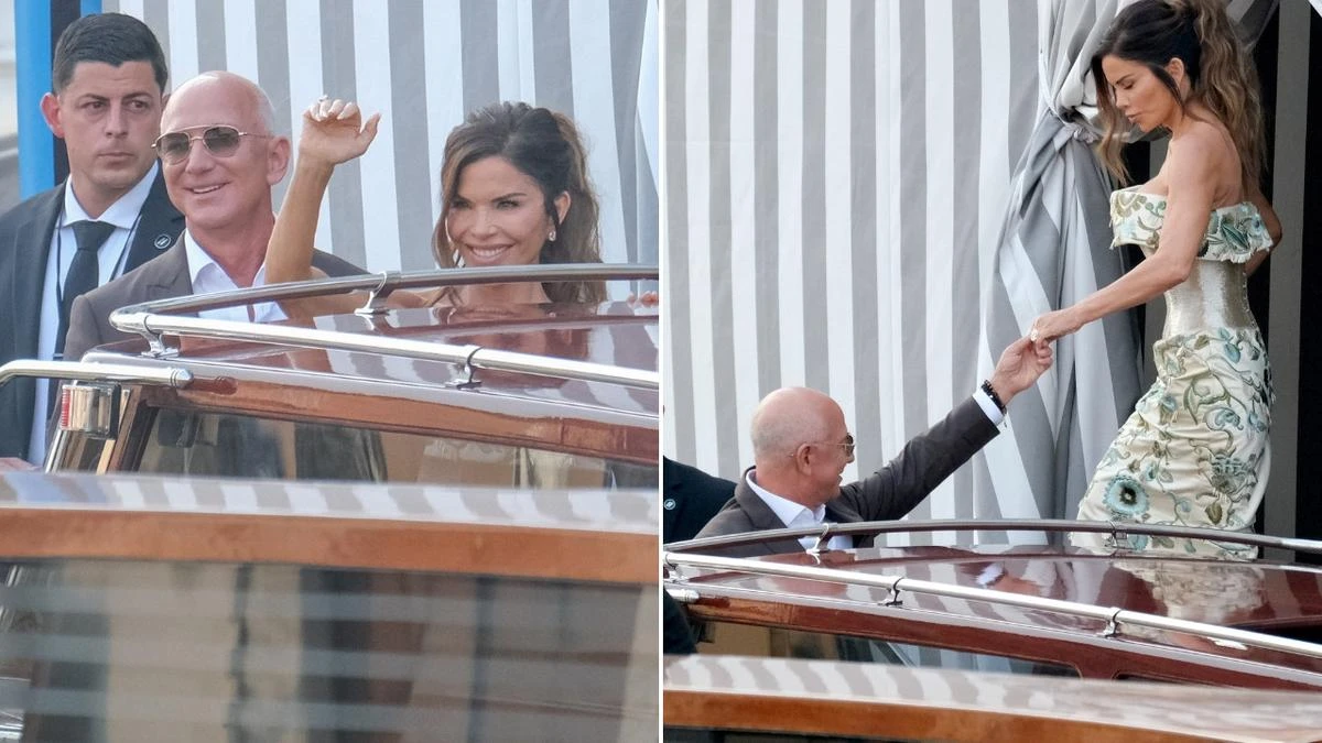 Shocking detail revealed about the lavish Venice wedding of billionaire Jeff Bezos and Lauren Sanchez