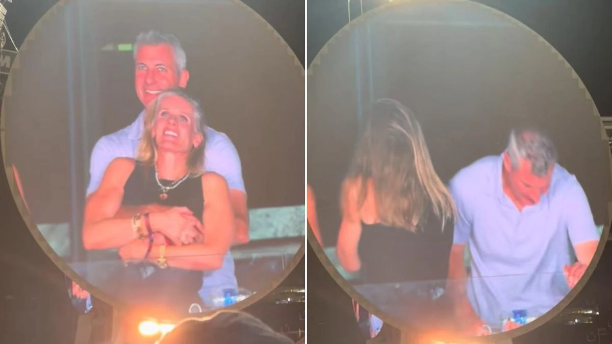 Tech company responds after CEO and exec caught on Coldplay kiss cam