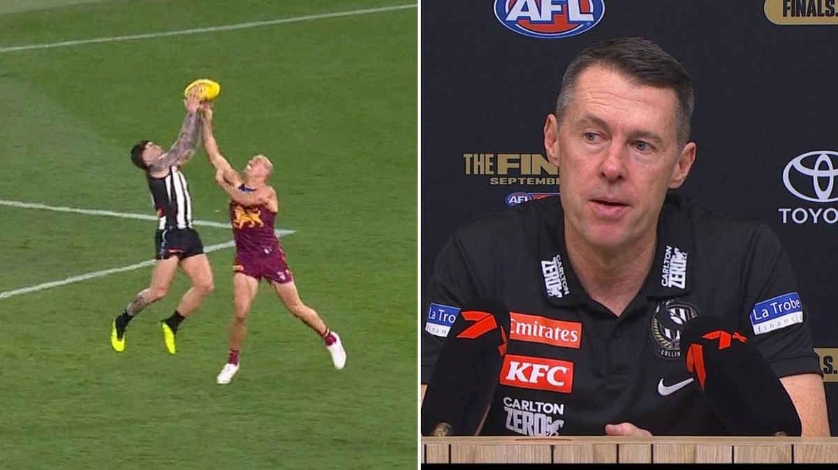 Craig McRae weighs in on controversial late call