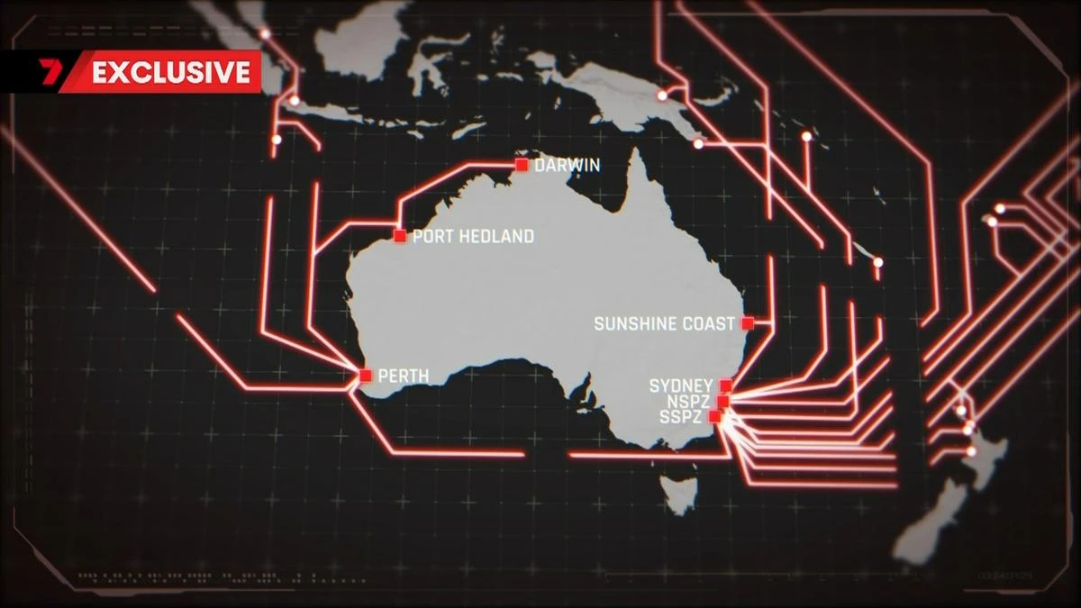 How 15 undersea cables could cut off Australia from the world if war broke out