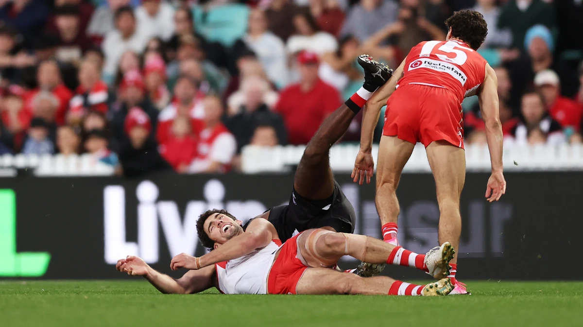 Contract twist as concussion-prone Swans defender goes down again