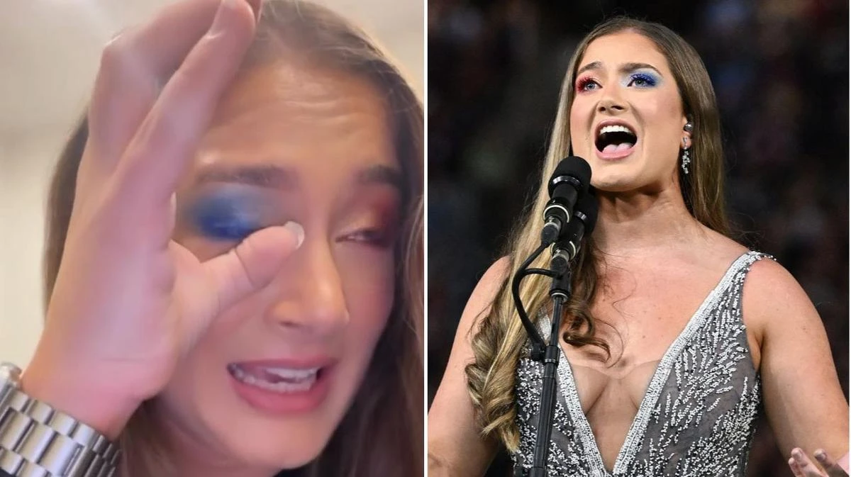 Singer pours heart out after ‘challenging’ Origin performance